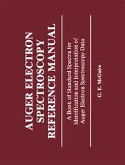 Cover von Auger Electron Spectroscopy Reference Manual