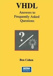 Cover von VHDL Answers to Frequently Asked Questions