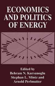 Cover von Economics and Politics of Energy