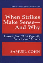Cover von When Strikes Make SenseAnd Why