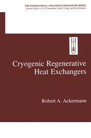 Cover von Cryogenic Regenerative Heat Exchangers