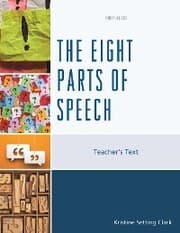 Cover von The Eight Parts of Speech