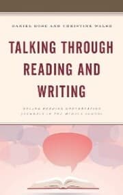 Cover von Talking through Reading and Writing