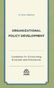Cover von Organizational Policy Development