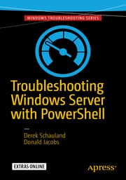 Cover von Troubleshooting Windows Server with PowerShell