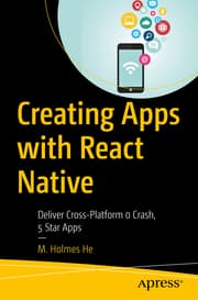 Cover von Creating Apps with React Native