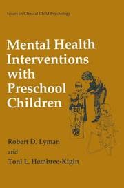 Cover von Mental Health Interventions with Preschool Children