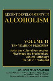 Cover von Recent Developments in Alcoholism