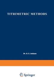 Cover von Titrimetric Methods