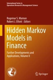 Cover von Hidden Markov Models in Finance