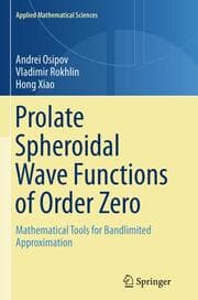 Cover von Prolate Spheroidal Wave Functions of Order Zero