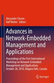 Cover von Advances in Network-Embedded Management and Applications
