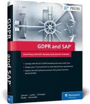 Cover von GDPR and SAP