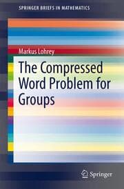 Cover von The Compressed Word Problem for Groups