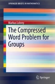 Cover von The Compressed Word Problem for Groups