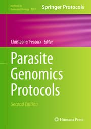Cover von Parasite Genomics Protocols