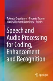 Cover von Speech and Audio Processing for Coding, Enhancement and Recognition