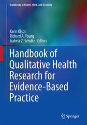 Cover von Handbook of Qualitative Health Research for Evidence-Based Practice