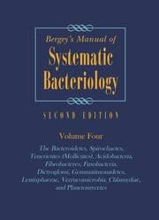 Cover von Bergey's Manual of Systematic Bacteriology