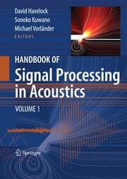 Cover von Handbook of Signal Processing in Acoustics