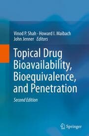 Cover von Topical Drug Bioavailability, Bioequivalence, and Penetration