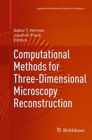 Cover von Computational Methods for Three-Dimensional Microscopy Reconstruction