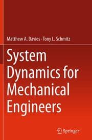 Cover von System Dynamics for Mechanical Engineers