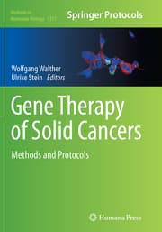 Cover von Gene Therapy of Solid Cancers