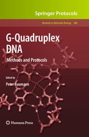 Cover von G-Quadruplex DNA