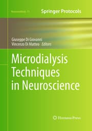 Cover von Microdialysis Techniques in Neuroscience
