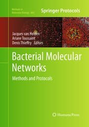 Cover von Bacterial Molecular Networks