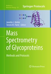 Cover von Mass Spectrometry of Glycoproteins