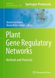 Cover von Plant Gene Regulatory Networks