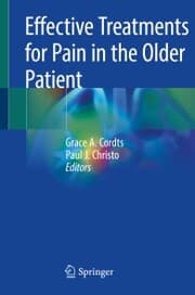 Cover von Effective Treatments for Pain in the Older Patient