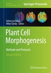 Cover von Plant Cell Morphogenesis