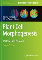 Cover von Plant Cell Morphogenesis