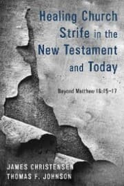 Cover von Healing Church Strife in the New Testament and Today