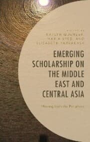 Cover von Emerging Scholarship on the Middle East and Central Asia