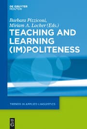 Cover von Teaching and Learning (Im)Politeness