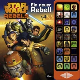 Cover von 27-Button-Soundbuch, Star Wars Rebels, Ein neuer Rebel