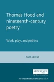 Cover von Thomas Hood and nineteenth-century poetry