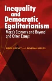 Cover von Inequality and Democratic Egalitarianism