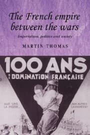 Cover von The French empire between the wars