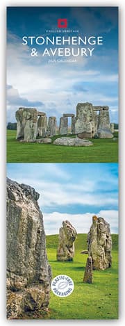 Cover von Stonehenge & Avebury 2025 - Slimline-Kalender