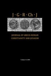 Cover von Journal of Greco-Roman Christianity and Judaism, Volume 14