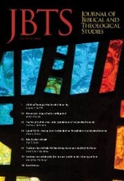 Cover von Journal of Biblical and Theological Studies, Issue 4.1