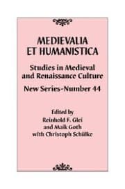 Cover von Medievalia et Humanistica, No. 44