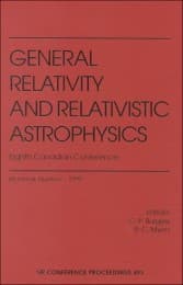 Cover von General Relativity and Relativistic Astrophysics