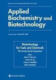 Cover von Twenty-Fourth Symposium on Biotechnology for Fuels and Chemicals
