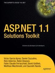 Cover von ASP.NET 1.1 Solutions Toolkit